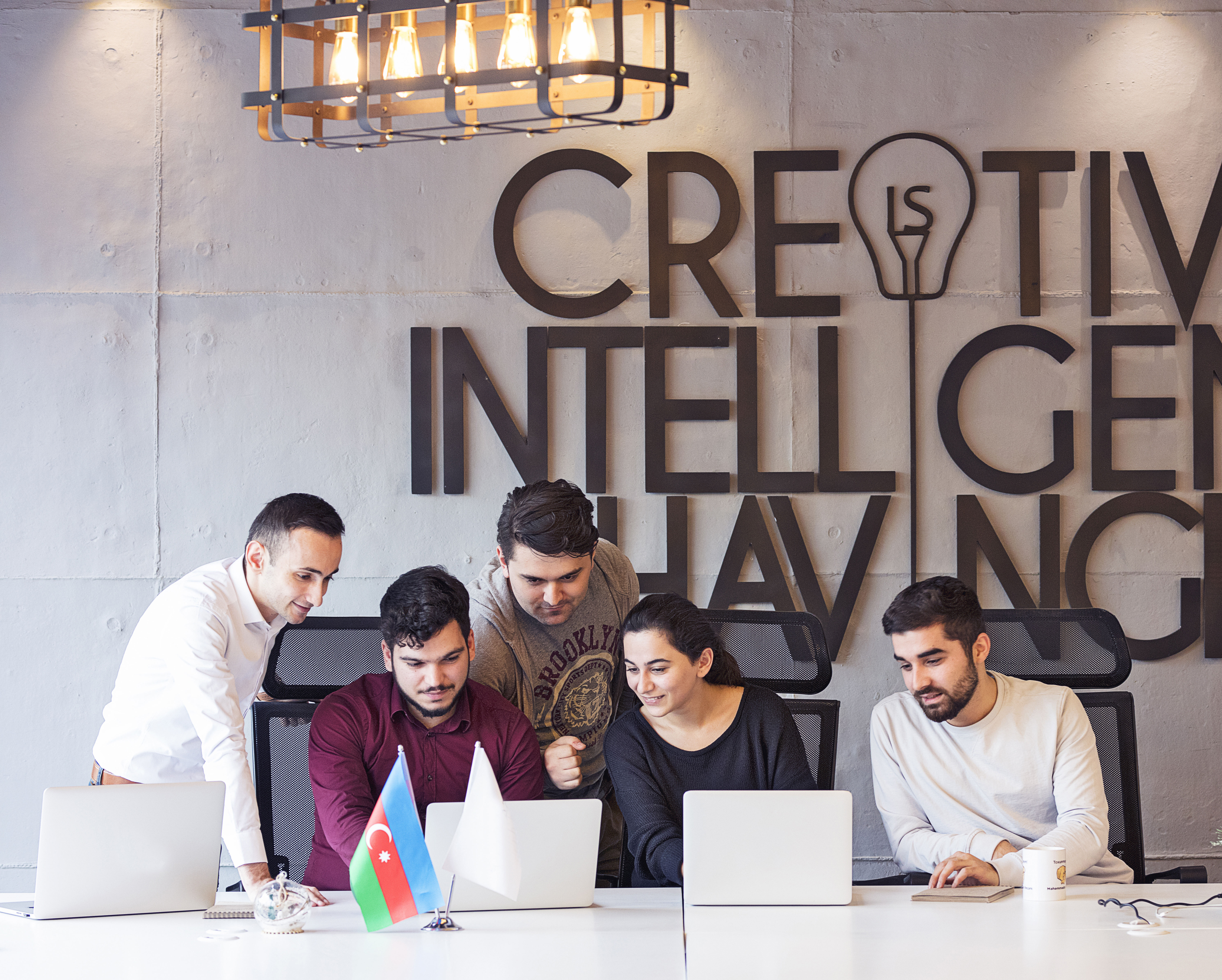 Startup team validating ideas using AI tools